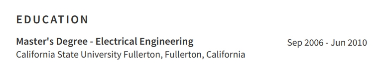 Electrical Engineering Resume Sample & Writing Tips 2024 - CVmaker.com
