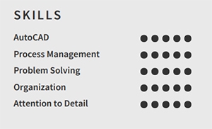 Experienced Electrical Engineering Resume Skills