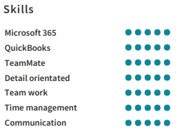 Staff Accountant Resume Staff Accountant Skills Example