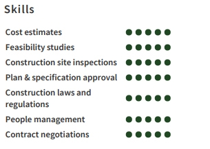 Technical Skills For Civil Engineering Example