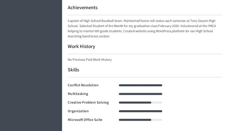 Resume example substitute teacher